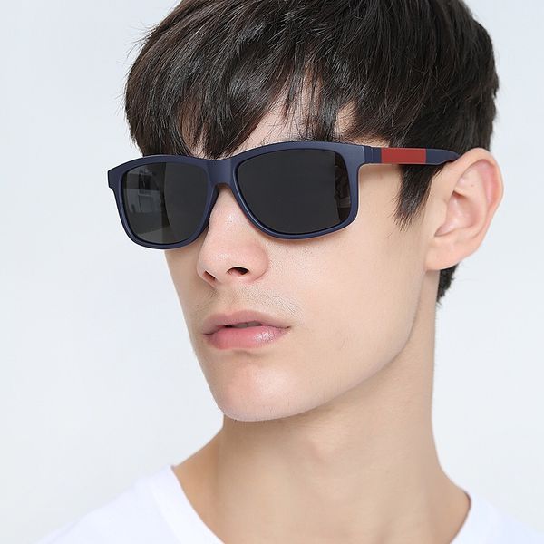 brand designer fashion sunglasses 2018 new men square tr90 frame polarized male sports glasses, White;black
brand designer fashion sunglasses 2018 new men square tr90 frame polarized male sports glasses, White;black