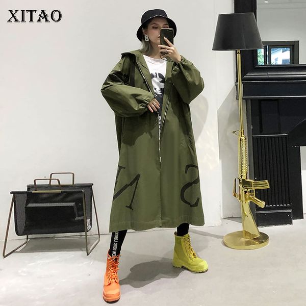 xitao plus size letter print tide trench pocket drawstring women clothes 2019 fashion match all long korean coat gcc1606, Tan;black
xitao plus size letter print tide trench pocket drawstring women clothes 2019 fashion match all long korean coat gcc1606, Tan;black