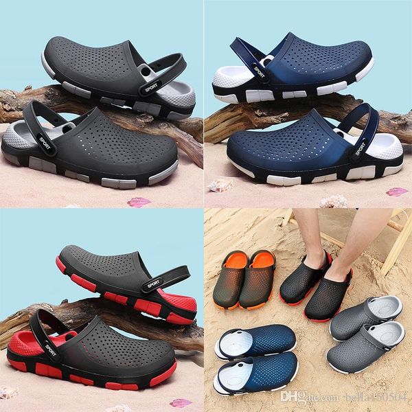 designer sandals jelly beach shoes men sandals casual shoes slippers beach flip-flops outdoor slippers hip-hop street sandals size 40-45, Black
designer sandals jelly beach shoes men sandals casual shoes slippers beach flip-flops outdoor slippers hip-hop street sandals size 40-45, Black