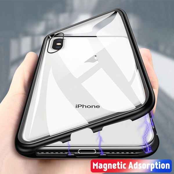 Магнитная адсорбция Закаленное стекло Задняя панель Телефон Чехол для iPhone XR XS MAX i
Магнитная адсорбция Закаленное стекло Задняя панель Телефон Чехол для iPhone XR XS MAX i