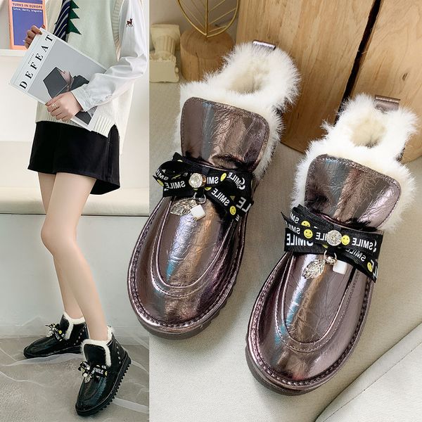 shoes padded boots mid-calf booties women luxury designer winter footwear lace up round toe australia low heels booties shoes, Black
shoes padded boots mid-calf booties women luxury designer winter footwear lace up round toe australia low heels booties shoes, Black