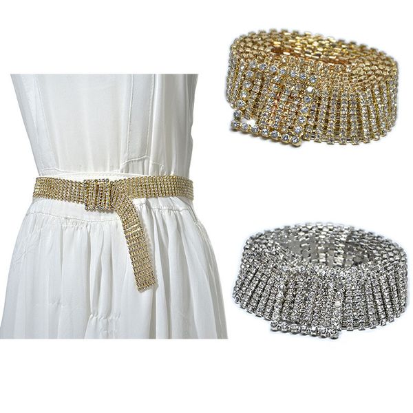 of-lilu new charm women luxury 7 rows full rhinestone shiny waistband casual party dress belt chain delivery, Black;brown
of-lilu new charm women luxury 7 rows full rhinestone shiny waistband casual party dress belt chain delivery, Black;brown