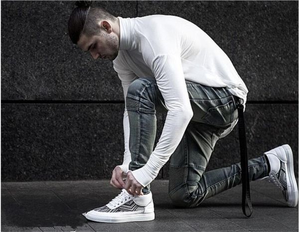2019 summer vintage straight stretch zipper mens clothing jeans slim fit styles fashion hip hop designer leather causal, Blue
2019 summer vintage straight stretch zipper mens clothing jeans slim fit styles fashion hip hop designer leather causal, Blue
