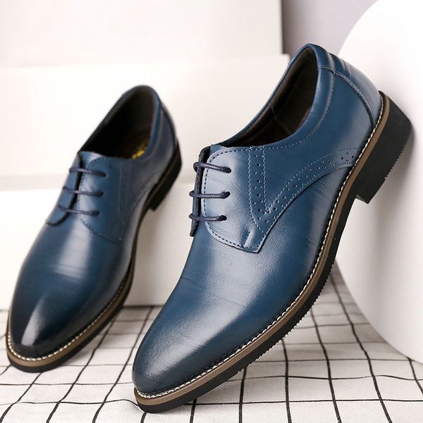 spring autumn fashion man leather oxfords men dress shoes business wedding shoes for male pointed toe formal b51-01, Black
spring autumn fashion man leather oxfords men dress shoes business wedding shoes for male pointed toe formal b51-01, Black