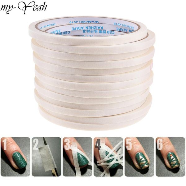 1pcs 3/4/5mm nail art stripe adhesive tape rolls decoration guide design tips diy white striping sticker manicure tools, Black
1pcs 3/4/5mm nail art stripe adhesive tape rolls decoration guide design tips diy white striping sticker manicure tools, Black