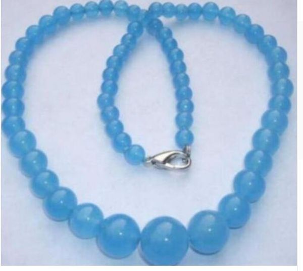 6-14mm stone jewelry necklace 17", Silver
6-14mm stone jewelry necklace 17", Silver