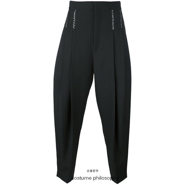 new 27-44 2018 men's clothing gd hair stylist fashion catwalk line ball casual harem pants plus size singer costumes, Black
new 27-44 2018 men's clothing gd hair stylist fashion catwalk line ball casual harem pants plus size singer costumes, Black