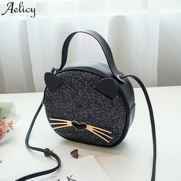 aelicy women bags fashion cat face leather shoulder bag sequins messenger bags women carteras mujer de hombro y bolsos drop ship
aelicy women bags fashion cat face leather shoulder bag sequins messenger bags women carteras mujer de hombro y bolsos drop ship