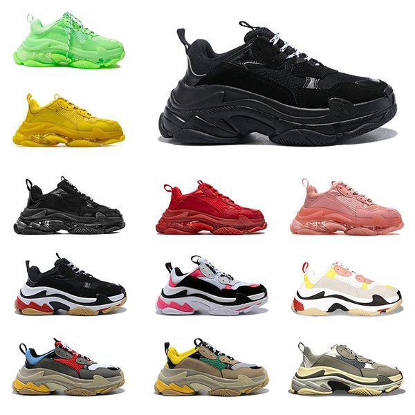luxury designer trainers sport casual paris brand triple s dad shose triple black yellow green pink red white for men women size
luxury designer trainers sport casual paris brand triple s dad shose triple black yellow green pink red white for men women size