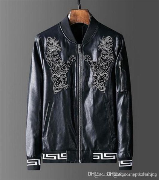 2020 designer mens pu jacket faux fur luxury slim men long sleeve male windbreaker casual male coats, Black;brown
2020 designer mens pu jacket faux fur luxury slim men long sleeve male windbreaker casual male coats, Black;brown