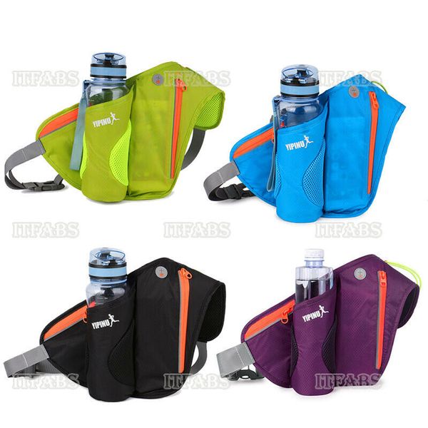 Running Belt Jogging Cycling Waist Pack Sports Runner Bag Water Bottle Holder
Running Belt Jogging Cycling Waist Pack Sports Runner Bag Water Bottle Holder