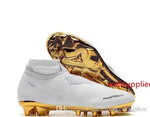 arrivaled new white gold wholesale soccer cleats ronaldo cr7 original soccer shoes phantom vsn elite df fg football boots 
arrivaled new white gold wholesale soccer cleats ronaldo cr7 original soccer shoes phantom vsn elite df fg football boots
