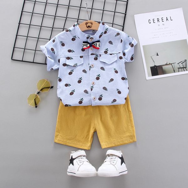 summer baby boys clothes kids boys cartoon t-shirt strap pants 2pcs set clothing for baby tracksuit, White
summer baby boys clothes kids boys cartoon t-shirt strap pants 2pcs set clothing for baby tracksuit, White