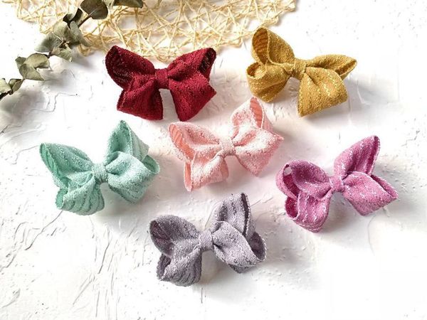 boutique 24pcs fashion cute striped hair bow hair clips solid bowknot hairpins barrettes princess headware accessories, Slivery;white
boutique 24pcs fashion cute striped hair bow hair clips solid bowknot hairpins barrettes princess headware accessories, Slivery;white