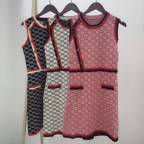 designer women dress luxury ladies dresses brand girls midi dresses party club slim fit dress summer sleeveless shirts dress 2020668k, Black;gray
designer women dress luxury ladies dresses brand girls midi dresses party club slim fit dress summer sleeveless shirts dress 2020668k, Black;gray