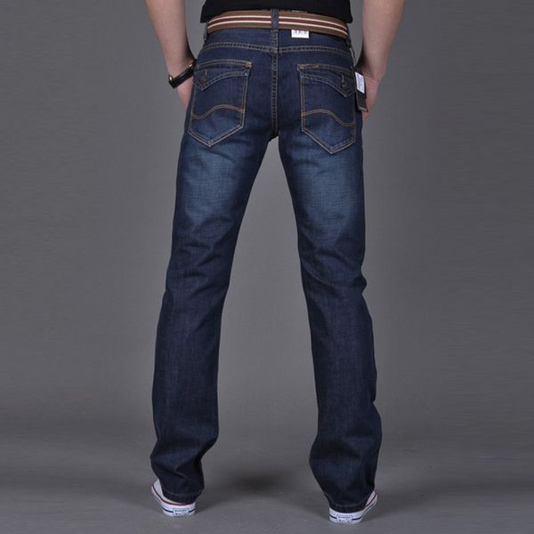 fashion men casual jeans pants slim straight high elastic feet jeans middle waist long trousers ks-shipping, Blue
fashion men casual jeans pants slim straight high elastic feet jeans middle waist long trousers ks-shipping, Blue