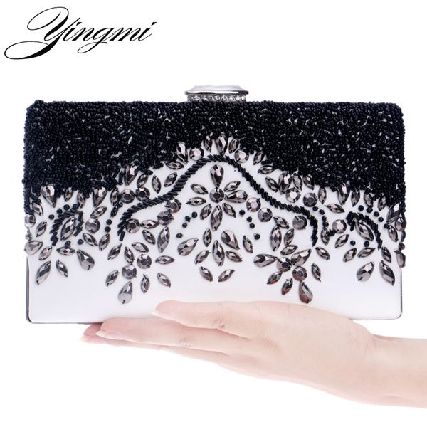 yingmi handmade embroidery beading evening bags chain shoulder messenger handbags day clutch diamonds evening bags for wedding
yingmi handmade embroidery beading evening bags chain shoulder messenger handbags day clutch diamonds evening bags for wedding
