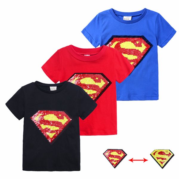 kids fashion baby boys girls clothes summer solid t-shirt cotton short sleeve magic sequins child casual clothing mbt107, White
kids fashion baby boys girls clothes summer solid t-shirt cotton short sleeve magic sequins child casual clothing mbt107, White