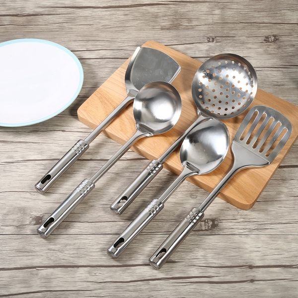 new 5pcs/set kitchen utensil set stainless steel kitchen tools multi-functional spoons shovel spatula kitchenware cooking tool
new 5pcs/set kitchen utensil set stainless steel kitchen tools multi-functional spoons shovel spatula kitchenware cooking tool