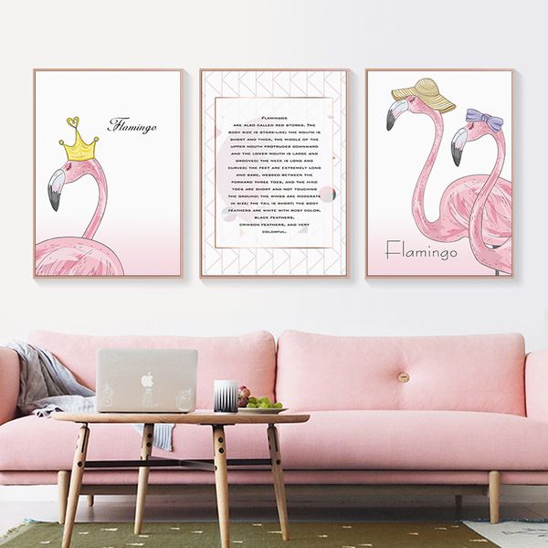 pink flamingo nordic poster nursery wall art canvas painting crown quotes print wall pictures for baby kids bedroom decoration
pink flamingo nordic poster nursery wall art canvas painting crown quotes print wall pictures for baby kids bedroom decoration