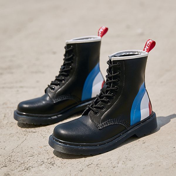 women boots punk short boots female genuine leather shoes women autumn thick heel ankle female whte, Black
women boots punk short boots female genuine leather shoes women autumn thick heel ankle female whte, Black