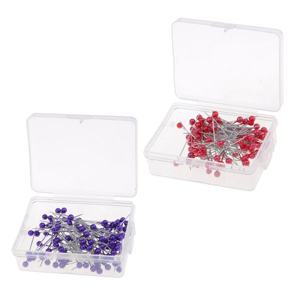 200pcs multicolor pearlized head pins for diy jewelry components red/purple
200pcs multicolor pearlized head pins for diy jewelry components red/purple