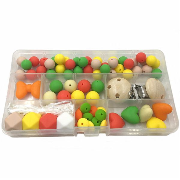 colorful silicone beads sets diy pacifier clip teething necklace beads bracelet made accessories beads baby teether
colorful silicone beads sets diy pacifier clip teething necklace beads bracelet made accessories beads baby teether