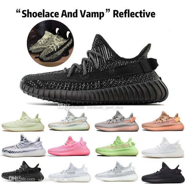 kanye west white black static reflective v2 rainbow discoloration mens running shoes red glow true form men sports designer sneakers, White;red
kanye west white black static reflective v2 rainbow discoloration mens running shoes red glow true form men sports designer sneakers, White;red
