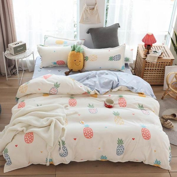 svetanya cartoon pineapple bedding set sheet pillowcase blanket /duvet/quilt cover set bed linens
svetanya cartoon pineapple bedding set sheet pillowcase blanket /duvet/quilt cover set bed linens