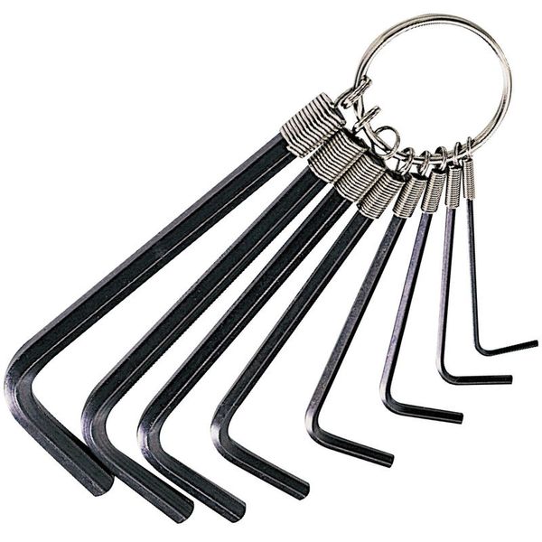 chromium vanadium steel mini hexagonal spanner inner hexagonal spanner group