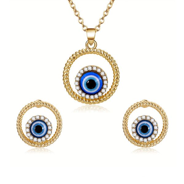 fashion fish eyes necklace earrings jewelry sets 2 pieces sets oil painting accessories for women gift oil painting accessories, Silver
fashion fish eyes necklace earrings jewelry sets 2 pieces sets oil painting accessories for women gift oil painting accessories, Silver