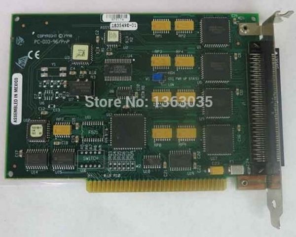 100% протестированная работа идеально подходит для оригинальной карты pc-dio-96 / pnp isa daq
100% протестированная работа идеально подходит для оригинальной карты pc-dio-96 / pnp isa daq