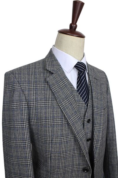 2016 custom made mens suit wool grey traditional tweed retro british style tailor wedding slim fit blazer suits for men 3 piece, White;black
2016 custom made mens suit wool grey traditional tweed retro british style tailor wedding slim fit blazer suits for men 3 piece, White;black