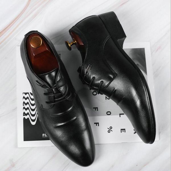 flats shoes for men 2019 new fashion leather dress wedding working formal business shoes pointed toe lace up d12-44, Black
flats shoes for men 2019 new fashion leather dress wedding working formal business shoes pointed toe lace up d12-44, Black