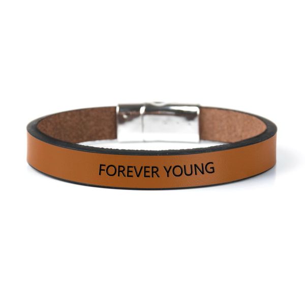 forever young leather bracelet message cuff bracelets for women men snap button bracelet mantra cuff personality gift, White
forever young leather bracelet message cuff bracelets for women men snap button bracelet mantra cuff personality gift, White
