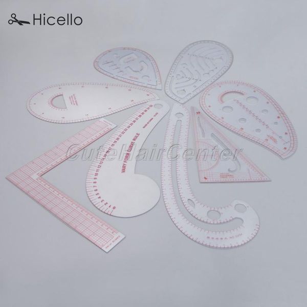 sewing ruler tailor curve ruler plastic cutting clothing 8 shapes drawing craft tool square triangle-shape water drop hicello, Black
sewing ruler tailor curve ruler plastic cutting clothing 8 shapes drawing craft tool square triangle-shape water drop hicello, Black