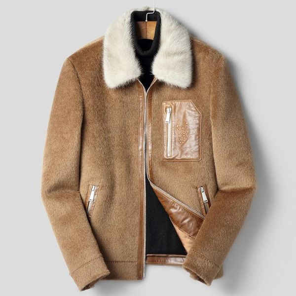 осень зимняя куртка мужчины воротник real wool coat викунья шерстяные пальто streetwear мужские куртки и пальто f-xk-8919 my1898, Black
осень зимняя куртка мужчины воротник real wool coat викунья шерстяные пальто streetwear мужские куртки и пальто f-xk-8919 my1898, Black