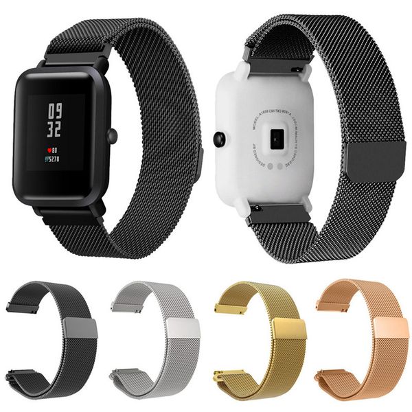 milanese magnetic loop stainless steel bracelet watch band strap for huami amazfit bip youth watch dropshipping /d, Black;brown
milanese magnetic loop stainless steel bracelet watch band strap for huami amazfit bip youth watch dropshipping /d, Black;brown