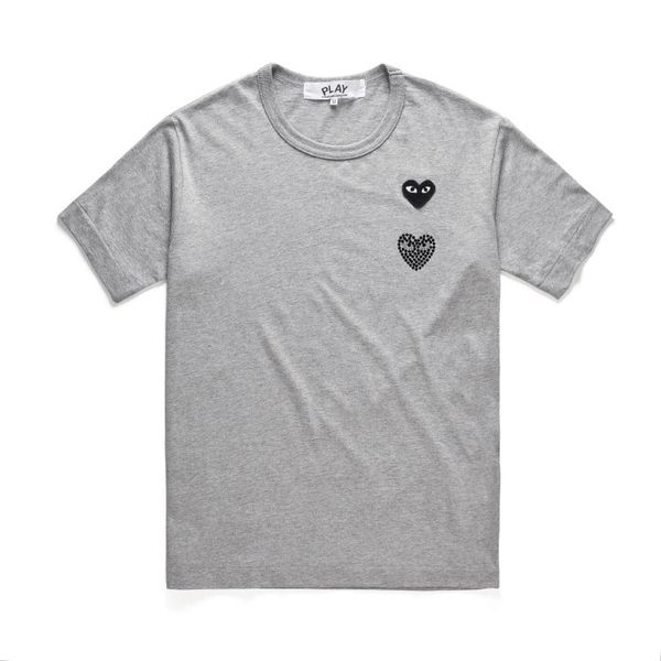 2019 men's c-d-g play double red heart tees 100% cotton high street star t-shirt men women fashion black white gray t-shirts high quali, White;black
2019 men's c-d-g play double red heart tees 100% cotton high street star t-shirt men women fashion black white gray t-shirts high quali, White;black