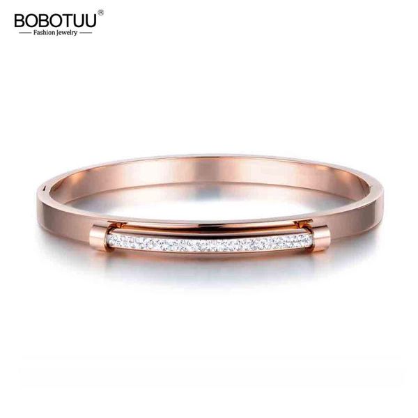 bobotuu exquisite pave setting rhinestone cuff bangles & bracelet jewelry rose gold color stainless steel wedding bangle bb17055, Black
bobotuu exquisite pave setting rhinestone cuff bangles & bracelet jewelry rose gold color stainless steel wedding bangle bb17055, Black