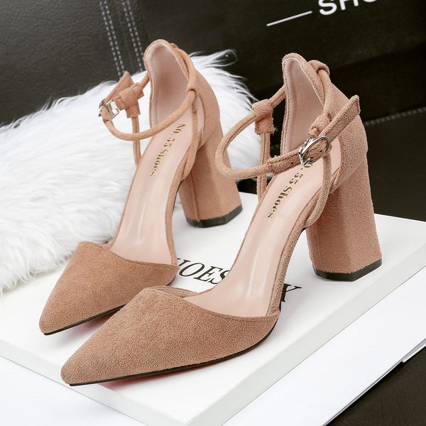 2020 women summer 8cm block high heels sandals lady flock pink pointed toe pumps female footwear squared chunky strap sandals, Black
2020 women summer 8cm block high heels sandals lady flock pink pointed toe pumps female footwear squared chunky strap sandals, Black