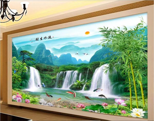3d room wallpaper custom p non-woven mural beautiful landscape, landscape painting, flowing water, waterfall, tv wallpaper for walls 3 d
3d room wallpaper custom p non-woven mural beautiful landscape, landscape painting, flowing water, waterfall, tv wallpaper for walls 3 d