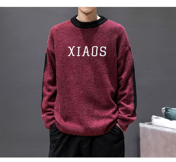 designer men's fashion knitted sweater men's new luxury trend embroidery casual round neck pullover sweater, White;black
designer men's fashion knitted sweater men's new luxury trend embroidery casual round neck pullover sweater, White;black