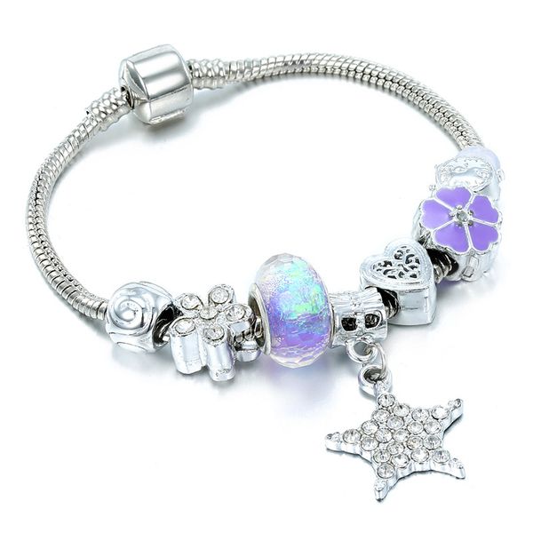 ladies crystal bracelet designer women bracelets fashion diy pink purple color pentagram pendant bracelet jewelry gift, Golden;silver
ladies crystal bracelet designer women bracelets fashion diy pink purple color pentagram pendant bracelet jewelry gift, Golden;silver