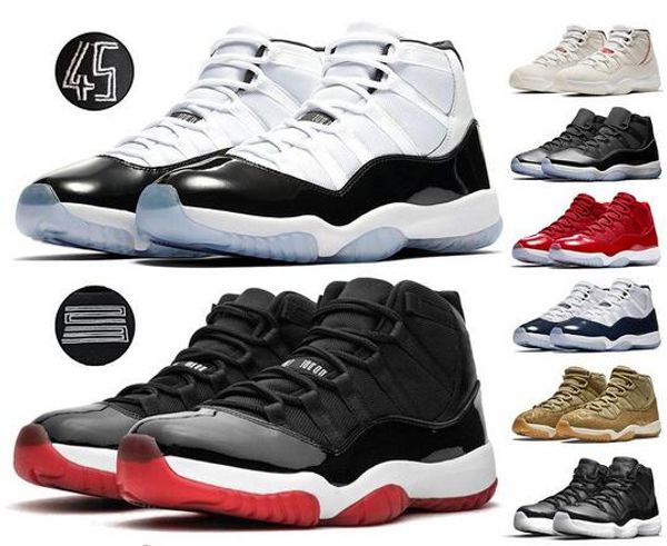 11s concord 45 designer sneakers 11 bred platinum tint low midnight navy basketball shoes for mens women xi running trainers us 36-47
11s concord 45 designer sneakers 11 bred platinum tint low midnight navy basketball shoes for mens women xi running trainers us 36-47
