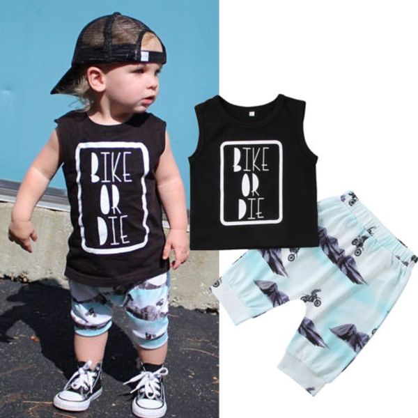 toddler kids baby boys outfit clothes t-shirt +short pants trousers 2pcs set, White
toddler kids baby boys outfit clothes t-shirt +short pants trousers 2pcs set, White