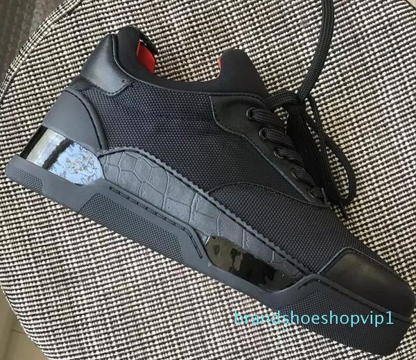 fashion designer low red sneaker casual shoe man outdoor lace up party shoes outdoors lace up patchwork flat 9hkj, Black
fashion designer low red sneaker casual shoe man outdoor lace up party shoes outdoors lace up patchwork flat 9hkj, Black
