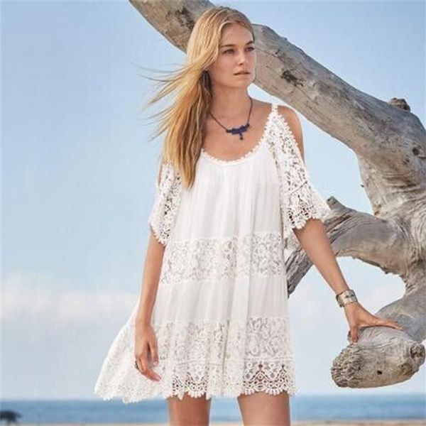 cover-ups off shoulder lace beach dress white cotton patchwork elegant tunic women beachwear long cover ups summer holiday lady bathing
cover-ups off shoulder lace beach dress white cotton patchwork elegant tunic women beachwear long cover ups summer holiday lady bathing
