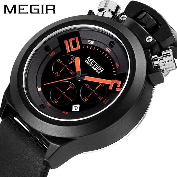megir fashion men's quartz watches analog chornograph brand wristwatch man silicone band waterproof hour 2004 drop shipping, Slivery;brown
megir fashion men's quartz watches analog chornograph brand wristwatch man silicone band waterproof hour 2004 drop shipping, Slivery;brown