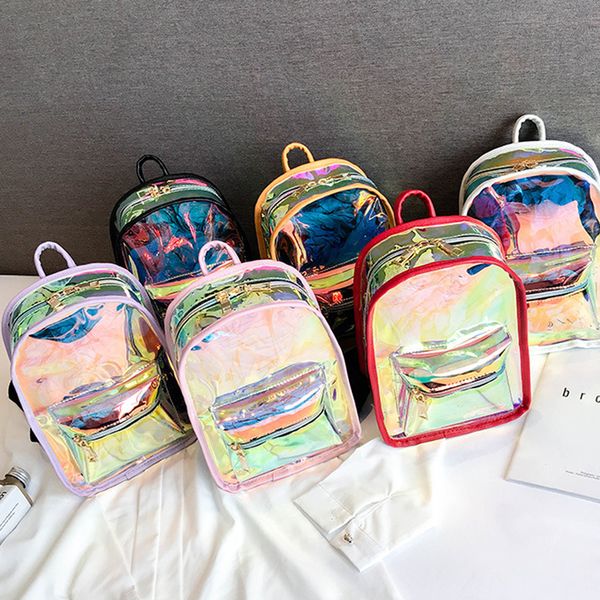 women shoulder bag laser transparent crossbody bags for women ladies mini backpacks travel bag mochila holographic sac a dos
women shoulder bag laser transparent crossbody bags for women ladies mini backpacks travel bag mochila holographic sac a dos